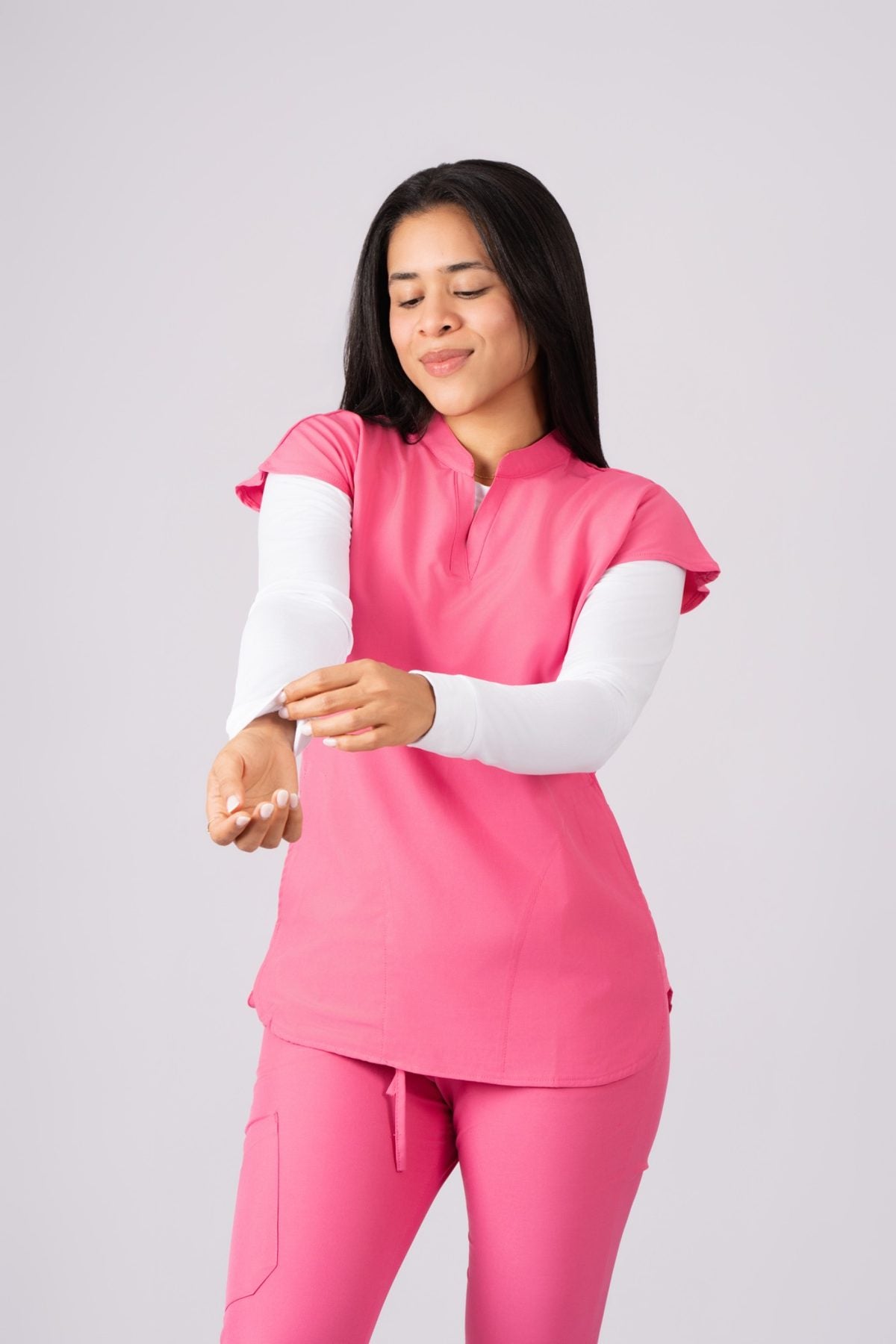 Elite Med Jogger Set 1817 – Elegancia & Comodidad Profesional