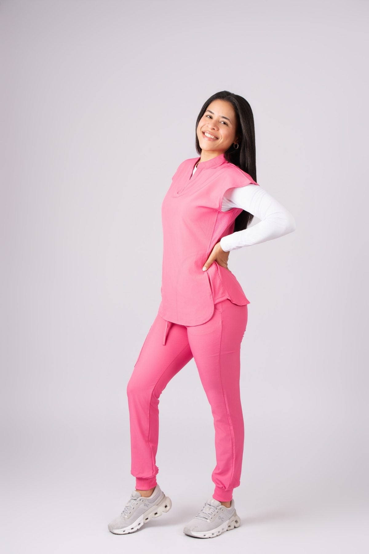 Elite Med Jogger Set 1817 – Elegancia & Comodidad Profesional